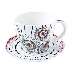 EasyLife | Порцеланова чаша с чинийка 280 мл| Organic