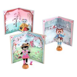 Djeco | Облечи със стикери | Kотенцето кукла