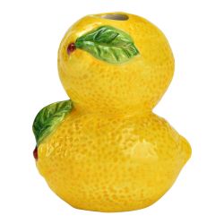 G. Wurm | Керамична ваза с лимон, жълта (Ш/В/Д) 8x9x5cm | Yellow