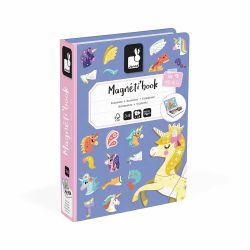 Janod | Магнитна книга еднорози