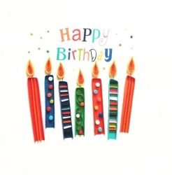 Tendances | Квилинг картичка | Happy Birthday Свещи