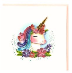 Tendances | Квилинг картичка | Еднорог