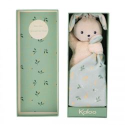 Kaloo | Плюшено дуду бяло зайче цитрус