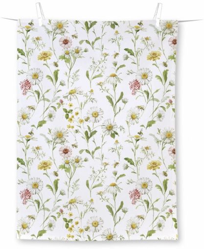 IHR | Домакинска кърпа 70x50 см | Wildflower And Butterfly