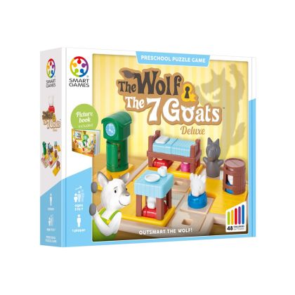 Smart Games | Игра пъзел | Вълкът и седемте козлета