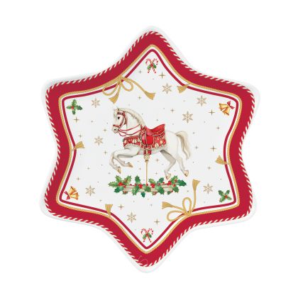 EasyLife | Порцеланова чиния  Ø 22,5 см | CHRISTMAS TALE