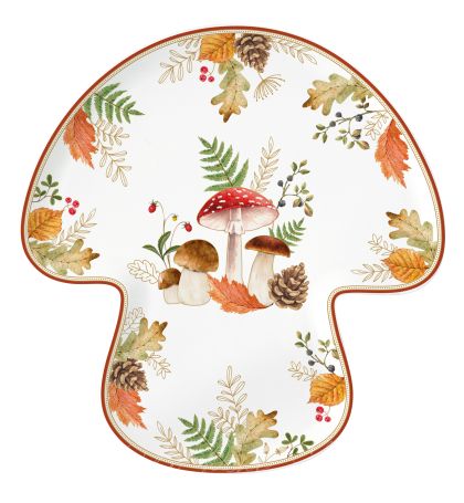 EasyLife | Порцеланово плато 29,5x28 см | AUTUMN BREEZE