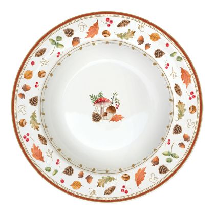EasyLife | Порцеланова чиния за супа Ø 21,5 см | AUTUMN BREEZE