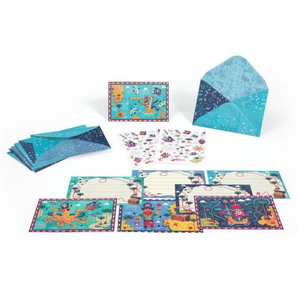 Djeco | Покани за рожден ден пирати