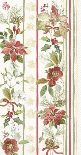 IHR | Салфетки | POINSETTIA BOUQUET