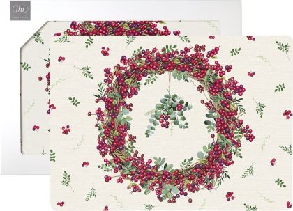 IHR | Коркова подложка за хранене - 2 броя | BERRY WREATH