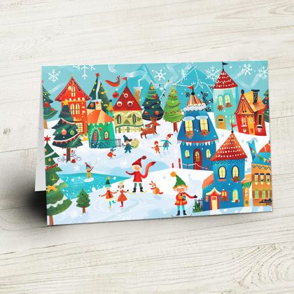 The Pink Shop | Картичка с плик | Зимна приказка