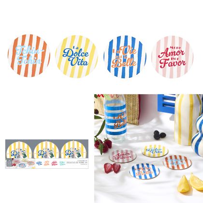 CMP Paris | Подложки за чаши Dolce Vita, комплект от 4 броя