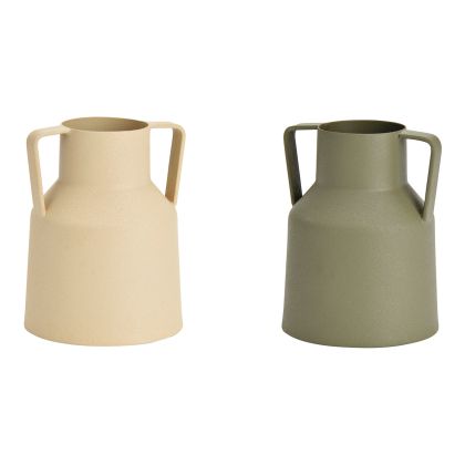 G. Wurm | Ваза само за сухи цветя от метал, бежова