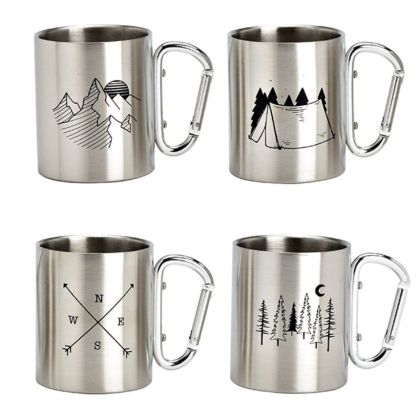 G. Wurm | Термочаша от неръждаема стомана с карабинер