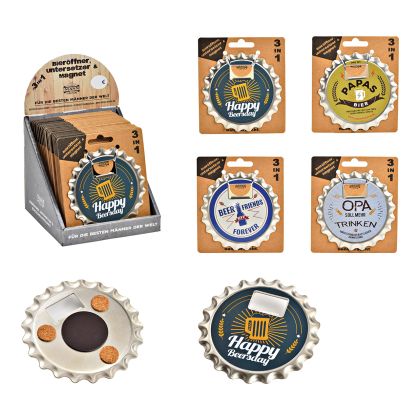 G. Wurm | Отварачка за бира с магнит, асортимент