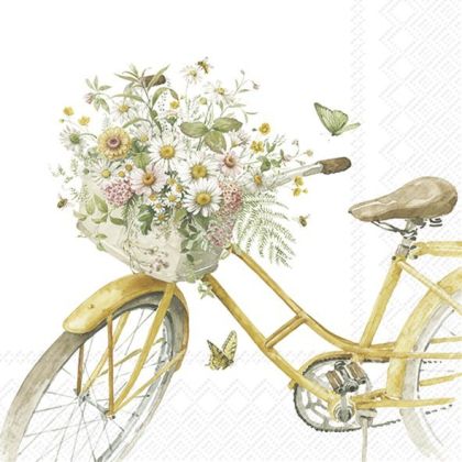 IHR | Коктейлни салфетки | FLOWER BIKE