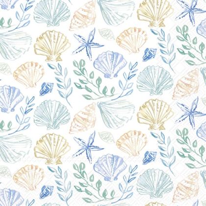 IHR | Салфетки | BLUE SHELLS