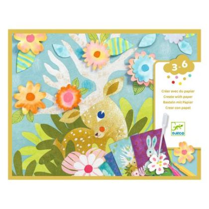 Djeco | Рисуване с туш | Горски животни