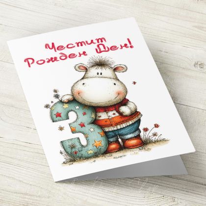 The Pink Shop | Картичка с плик | Рожден ден | 3