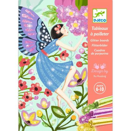 Djeco | Оцветяване с брокат нежни феи