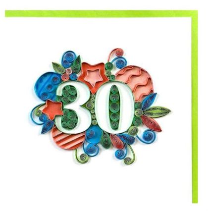 Tendances | Квилинг картичка | 30
