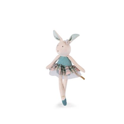 Moulin Roty | Мека играчка зайче синьо
