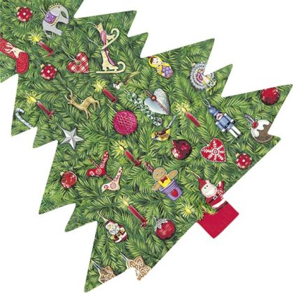 IHR | Фигурни салфетки | BRIGHT CHRISTMAS TREE