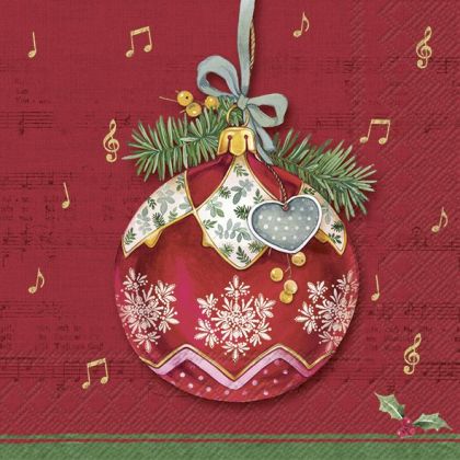 IHR | Салфетки | CHRISTMAS BAUBLE