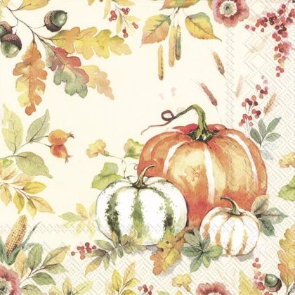 IHR | Салфетки | PUMPKIN LOVE