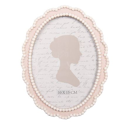 Clayre & Eef | Рамка за снимка 10 × 15 cm | Розов