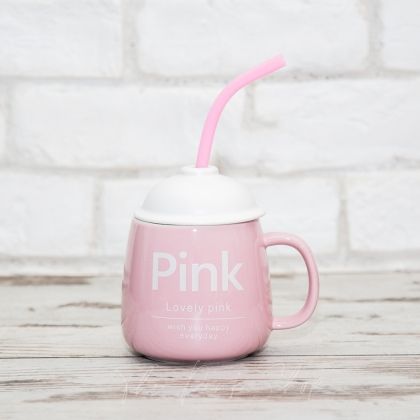Чаша " LOVELY PINK "