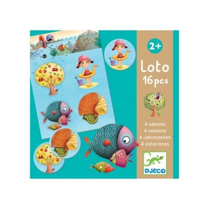 Djeco | Настолна игра лото | Четири сезона