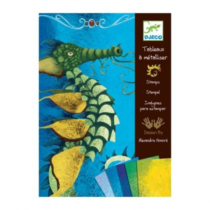 Djeco | Комплект за апликация | Дракони