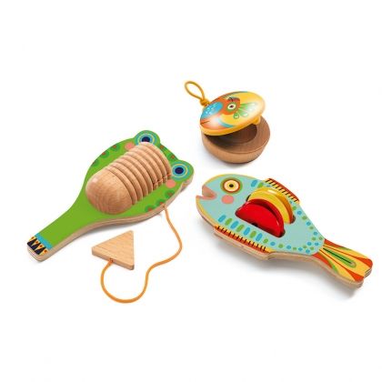 Djeco | Дайре, маракас и кастанети | Animambo