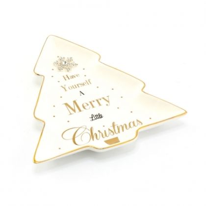 The Leonardo Collection | Порцеланово чиния елха | Have yourself a very little Christmas