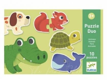 Djeco  | Пъзел от 2 части | Животни