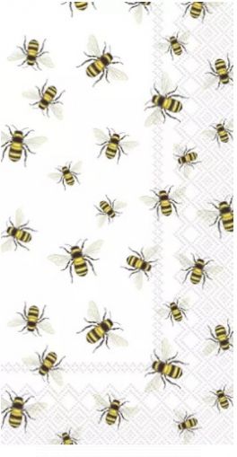 IHR | Хартиени салфетки за гости  | Пчели