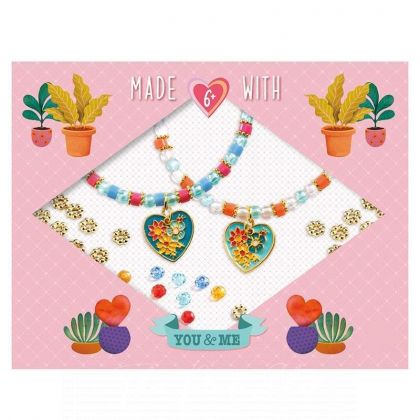 Djeco | Комплект направи гривни | Сърце