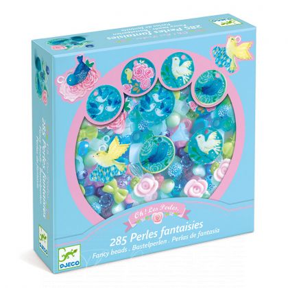 Djeco | Комплект направи бужута | Fancy beads Birds