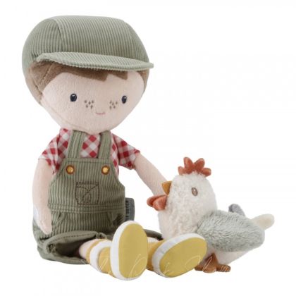 LITTLE DUTCH| Кукла | Фермера Джим с кокошка