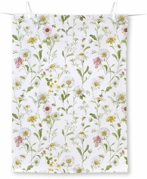 IHR | Домакинска кърпа 70x50 см | Wildflower And Butterfly