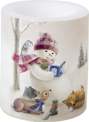 IHR | Свещ | Ø 9 x 10,5 см | Bedtime Stories