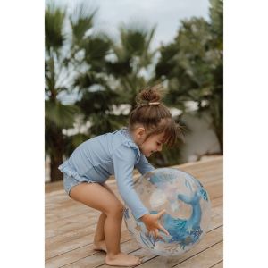 Little Dutch | Плажна Топка с 3D Кит 35cm