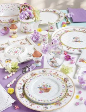 EasyLife | Порцеланова купа Ø 23 см | SPRING BLOOM