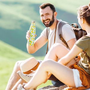 EasyLife | Термос бутилка 500 мл | LEMONS