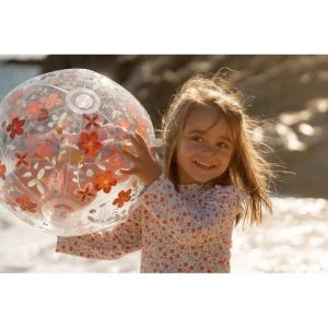 Little Dutch | Плажна Топка 3D Ø 35cm | Pink Flowers 
