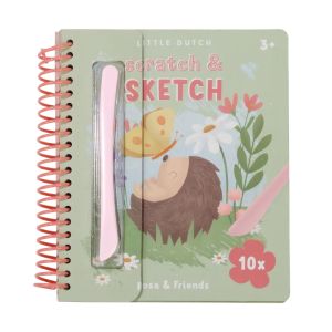 LITTLE DUTCH | Магическа Скреч Книжка | Rosa