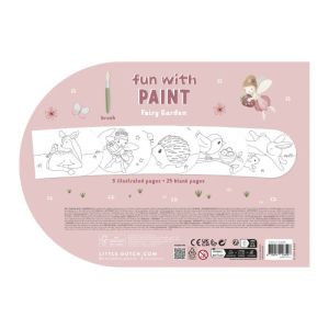 Little Dutch | Книжка за Оцветяване с Боички | Fairy Garden