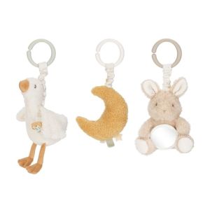 Little Dutch | Сет 3 Активни Играчки за Закачане | Newborn Naturals